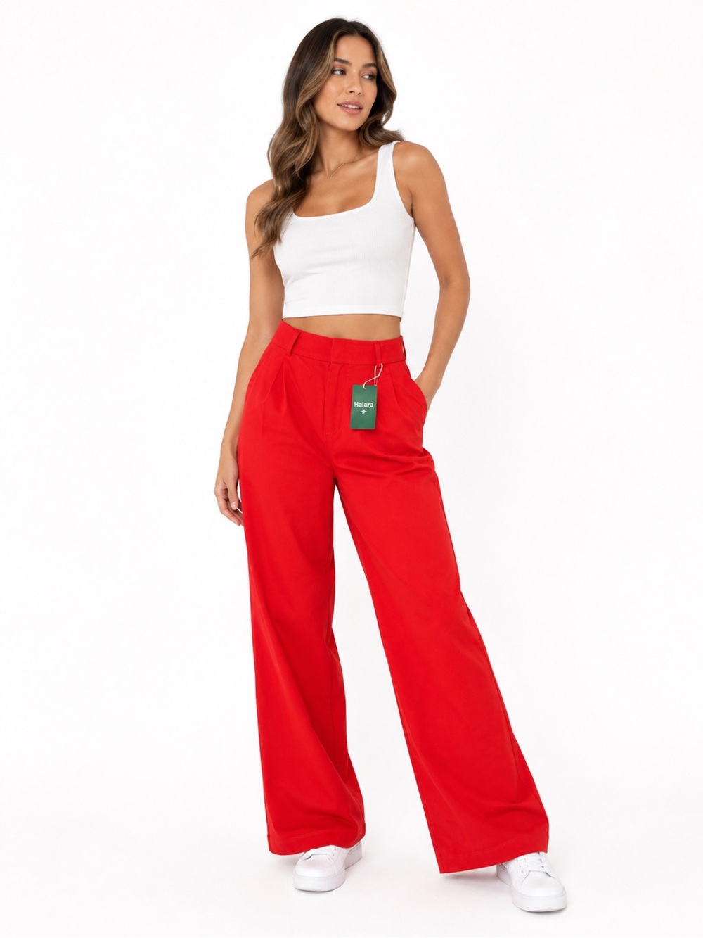 Halara Flex™ DayStretch High Waisted Pocket Straight Leg Work Pants
